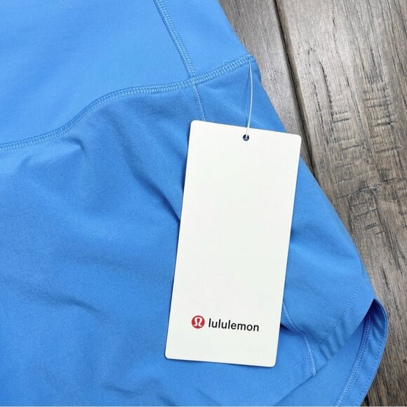 Lululemon NWT Speed Up High-Rise Lined Short 4" Pool Party - Picture 4 of 7